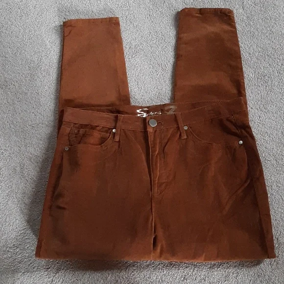 Brushed Corduroy Pants - Picture 1 of 6
